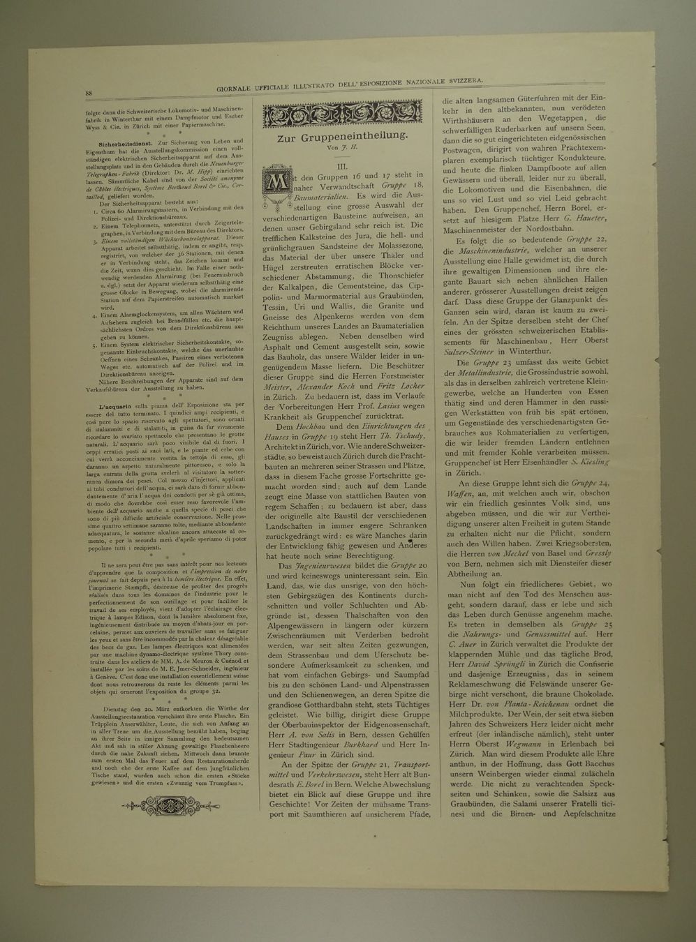 Stiche: CHAM MILCHFABRIK, 2 HOLZSTICHE 1884 – Gebraucht aus Grüningen von Kartensammler 4