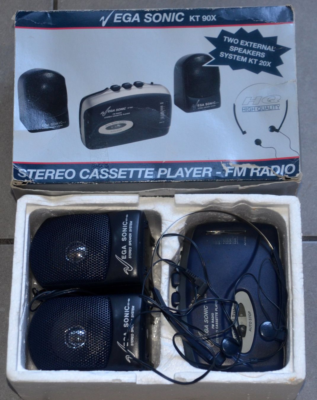 Lettore multimediale portatile: Vega Sonic  KT90X Walkman – Usato da Collonges venduto da arashee