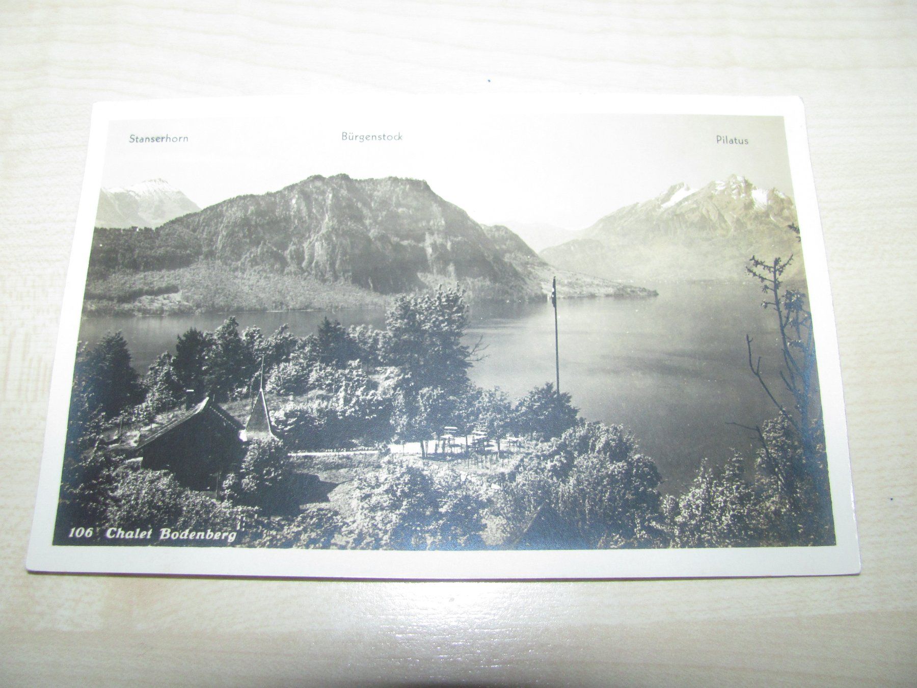 Cartoline postali: AK Weggis Chalet Bodenberg - Ansichtskarte Postkarte – Usato da Malters venduto da monarkli