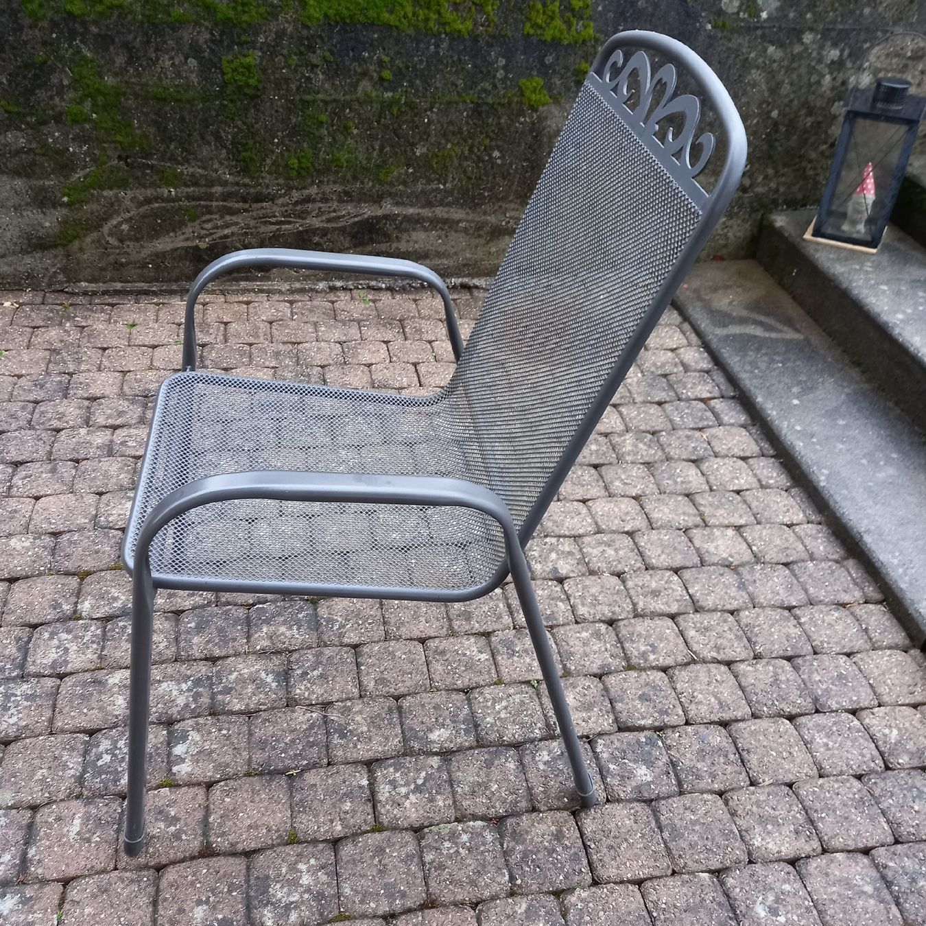 Stühle: 4Gartenstühlel ( Streckmetall) – Gebraucht aus Langenthal von RudolfK01 1