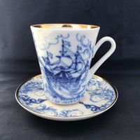 Tasse en porcelaine/ Tasse aus Porzellan/ Tazza Lomonosov