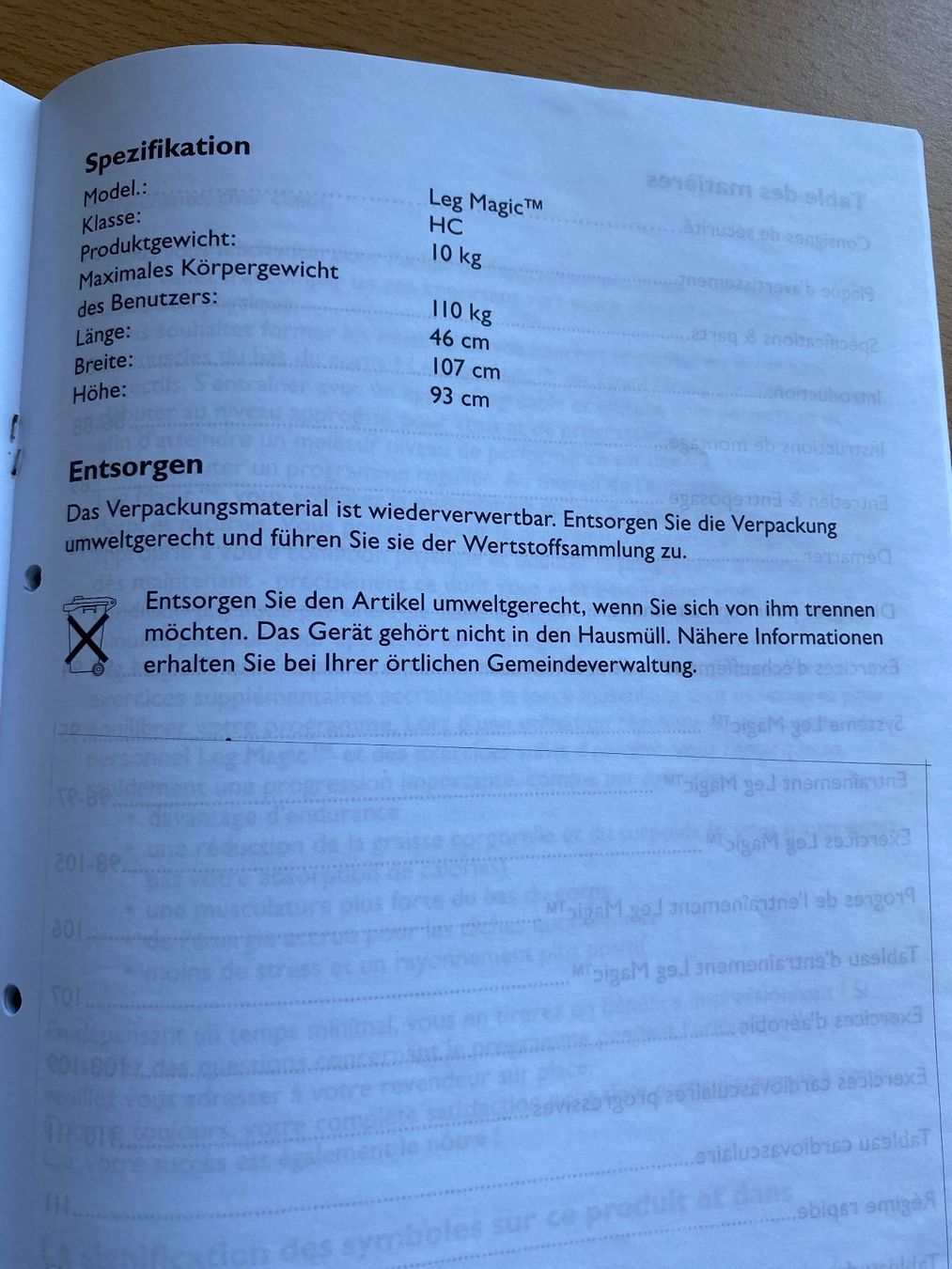 Vélos d'appartement: Fitnessgerät LegMagic – D'occasion à Hausen AG par corinne_g 4