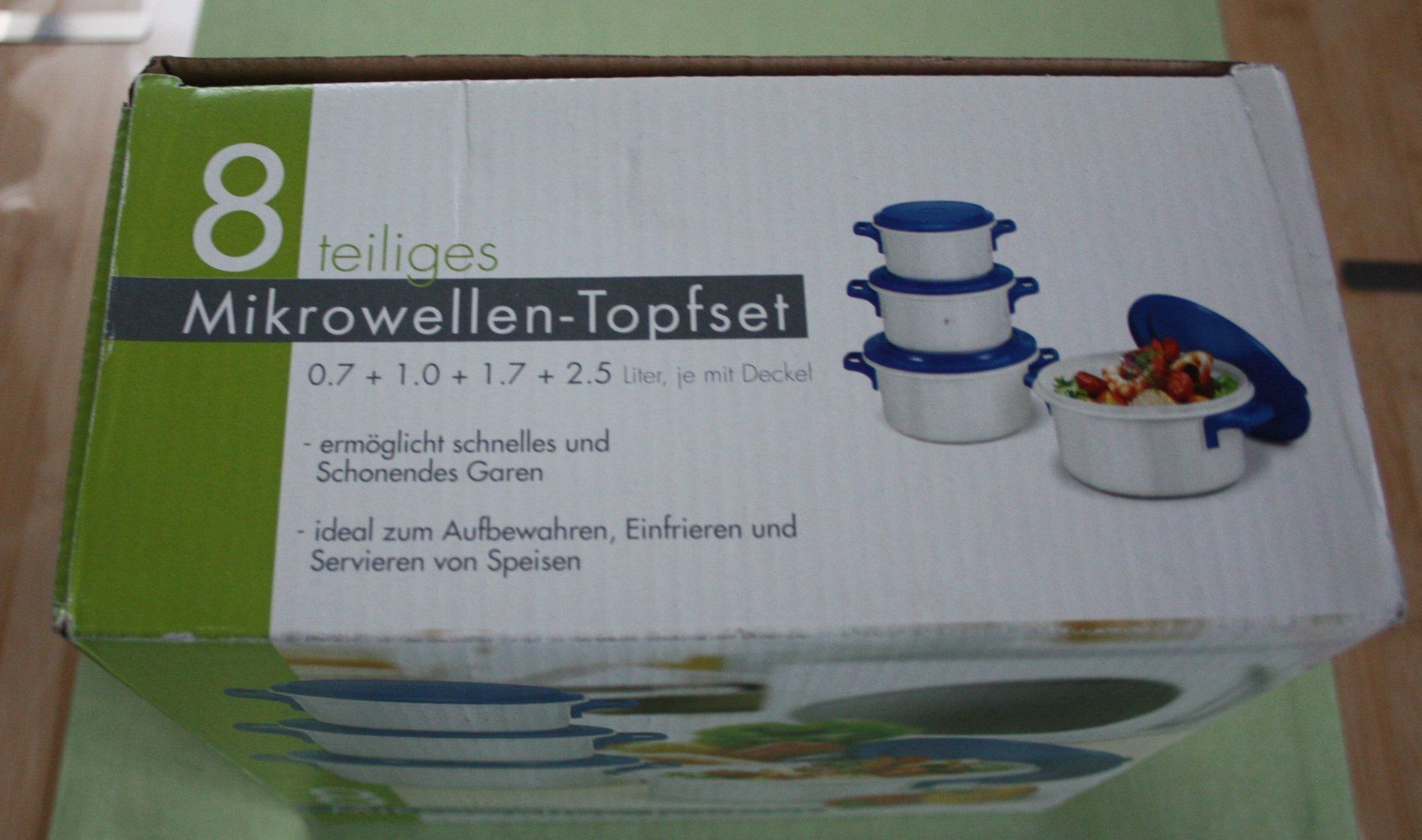 Contenitori & Simili: 8 teiliges Mikrowellen-Topfset NEU – Nuovo e nell'imballaggio originale da Flüelen venduto da Alt-und-Neu 2