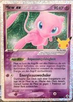 Pokémon – Mew ex 🇩🇪 - CEL-LM 88 - Celebrations