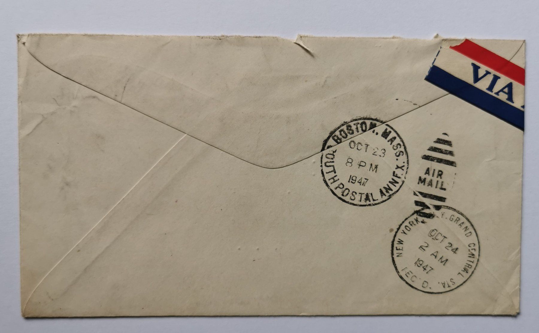 Alle Briefmarken: USA-Beleg 1947 – Gebraucht aus Aadorf von Chnorli-Furz 1