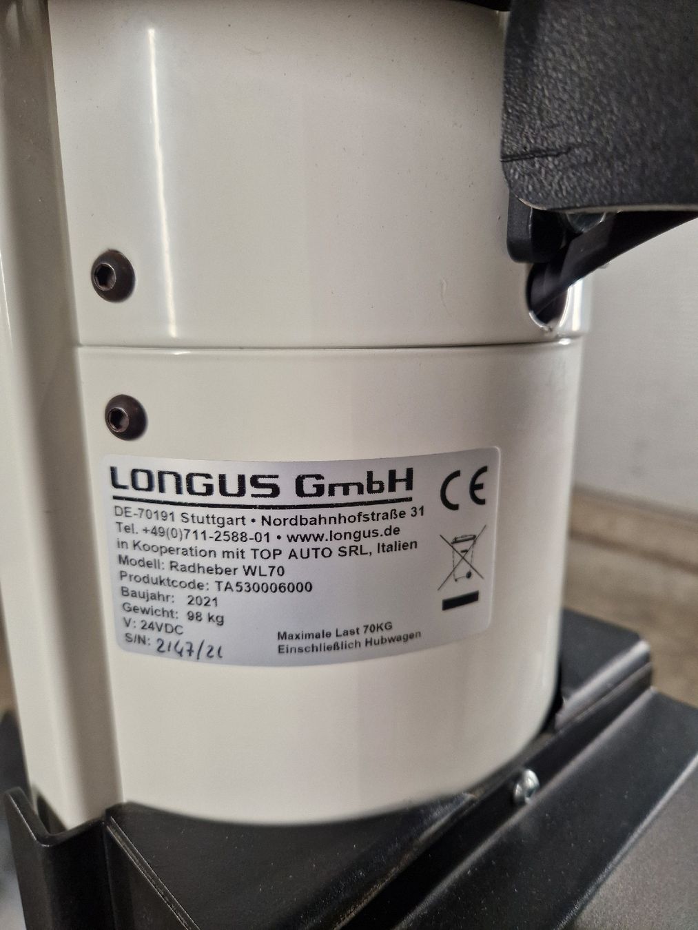 Piattaforme elevatrici & Crick: %% Longus WL70 Radheber %% – Usato da Untersiggenthal venduto da mey02 6