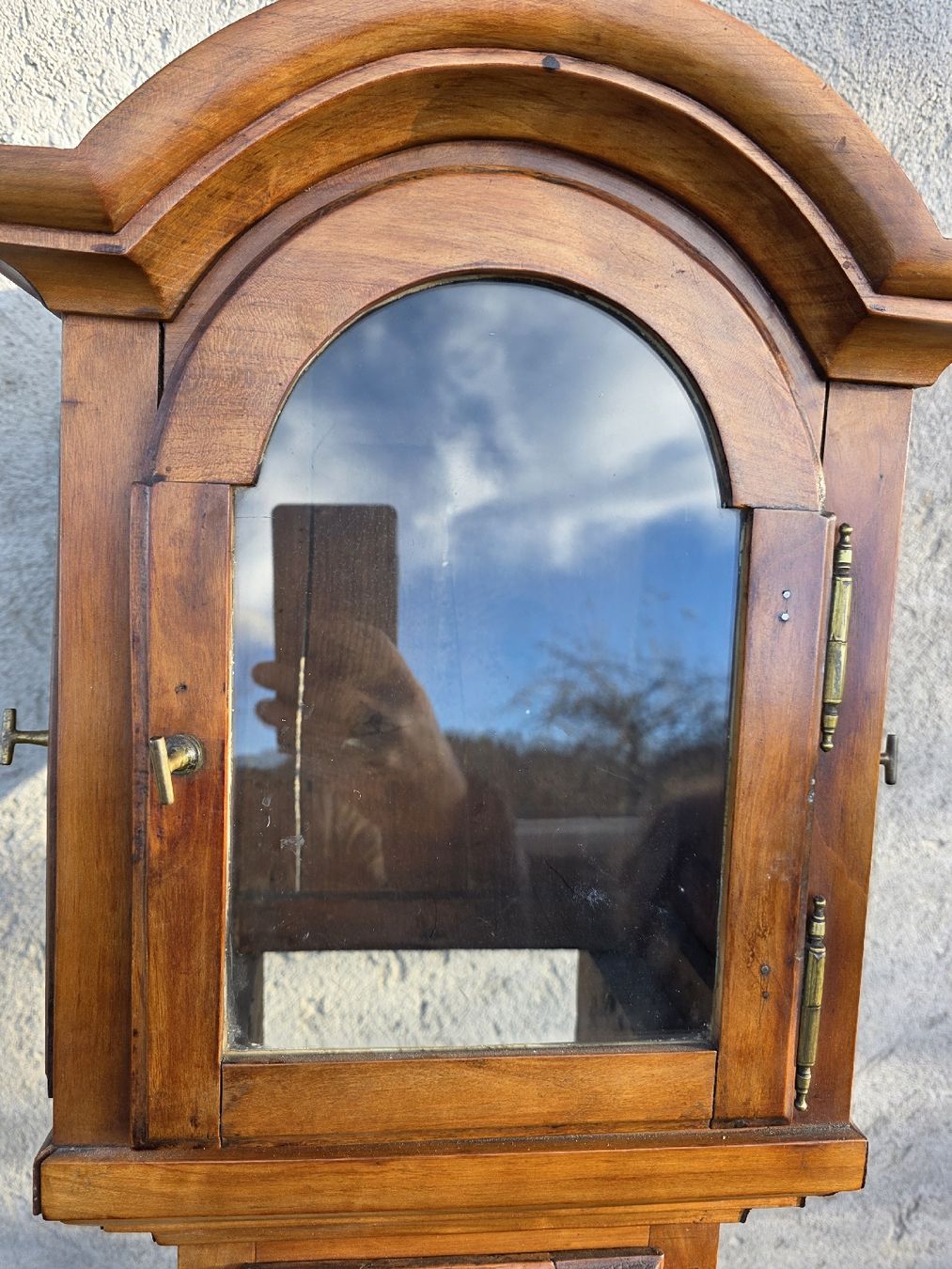 Orologi da terra & Orologi da parete: Antike Standuhr, Kirschbaum Holz, gehäuse – Usato da Wolfertswil venduto da Antiko 2