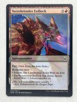 Magic The Gathering Karte: Verzehrendes Erdloch, Top!