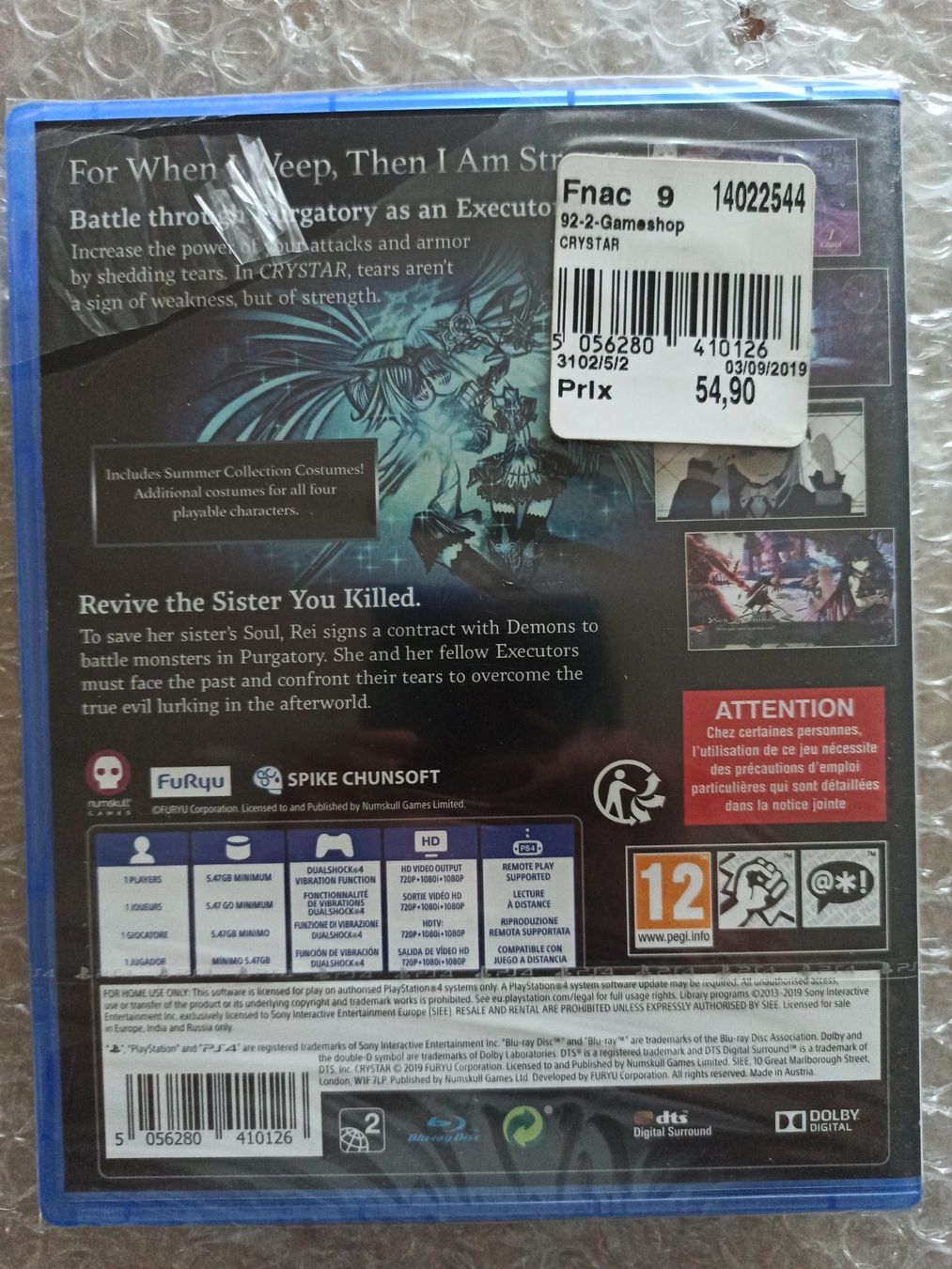 Giochi: Crystar  PS4 / PS5  Neu & Sealed – Nuovo (secondo la descrizione) da Oberweningen venduto da mar_87mx 1