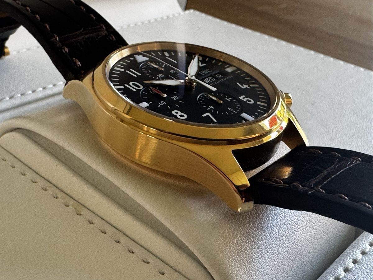IWC Orologi: IWC Fliegerchronograph Roségold 42mm – Usato da Zürich venduto da Rbusch 1