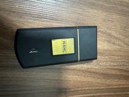 Wahl Rasierer schwarz gold gebrauchter Zustand