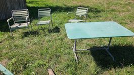 Gartentisch grün gebraucht