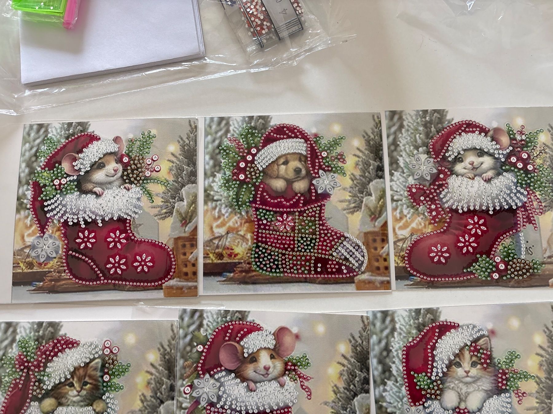 Kit bricolage: Diamond Paiting Karten Weihnachten – Nuovo (secondo la descrizione) da Amriswil venduto da SCHLOSSGEISTLI 1