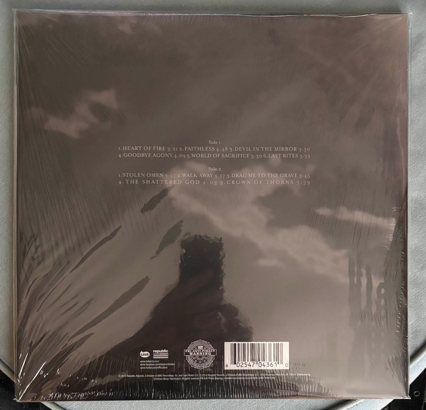 Dischi in vinile: Black Veil Brides vinyl – Nuovo e nell'imballaggio originale da Mont-sur-Lausanne venduto da Slushymana 1