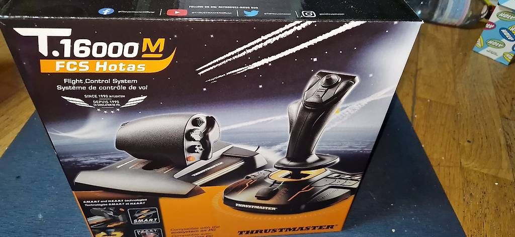 Controller: Thrustmaster T16000M FCS Hotas/TFRP Kit – Usato da Engelburg venduto da typhosmr