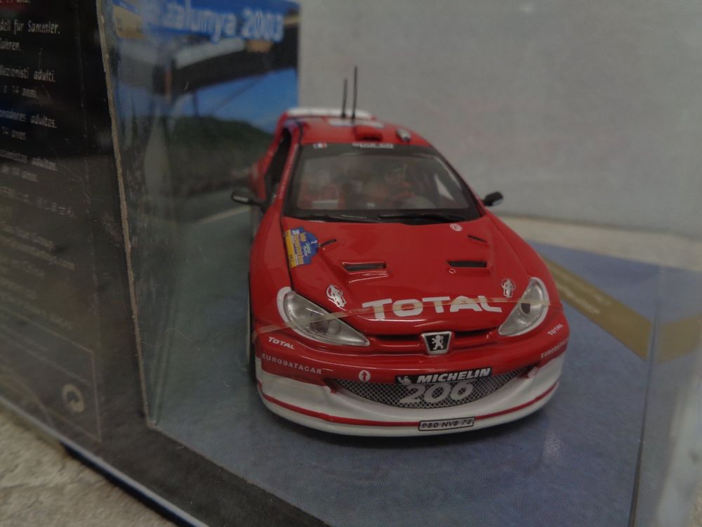 Vitesse 1:43 Rallye Peugeot 206 WRC Richard Burns 2003 (Neu und ...