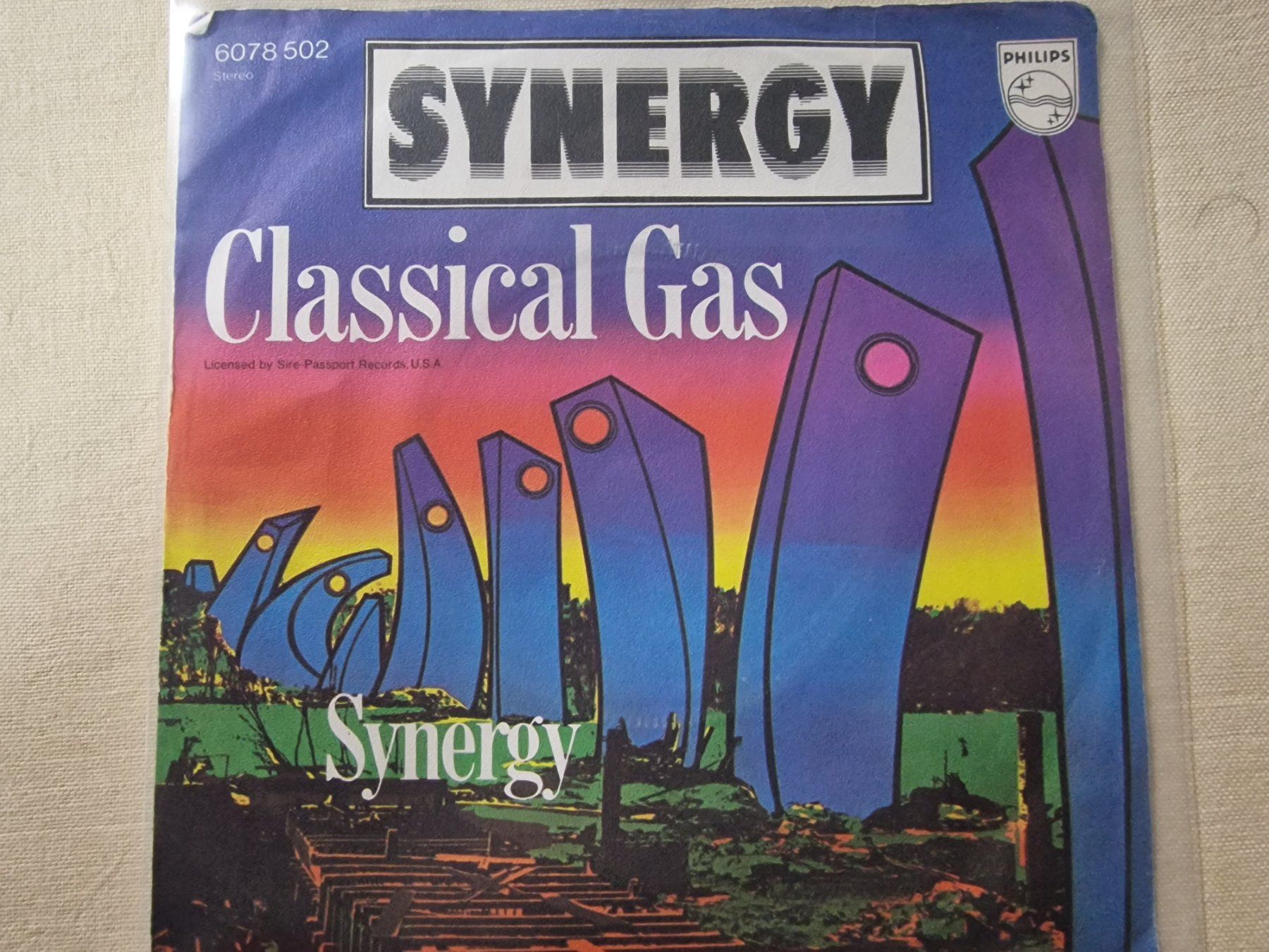 Dischi in vinile: Synergy Single – Classical Gas / Synergy – Usato da Root venduto da atelier22
