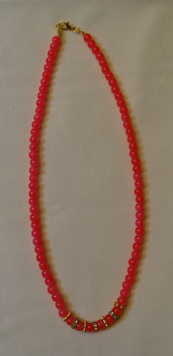 Catenine: ***TOP*** Perlenkette Gold-Rosa ***TOP*** – Nuovo (secondo la descrizione) da Zofingen venduto da Felix459 2