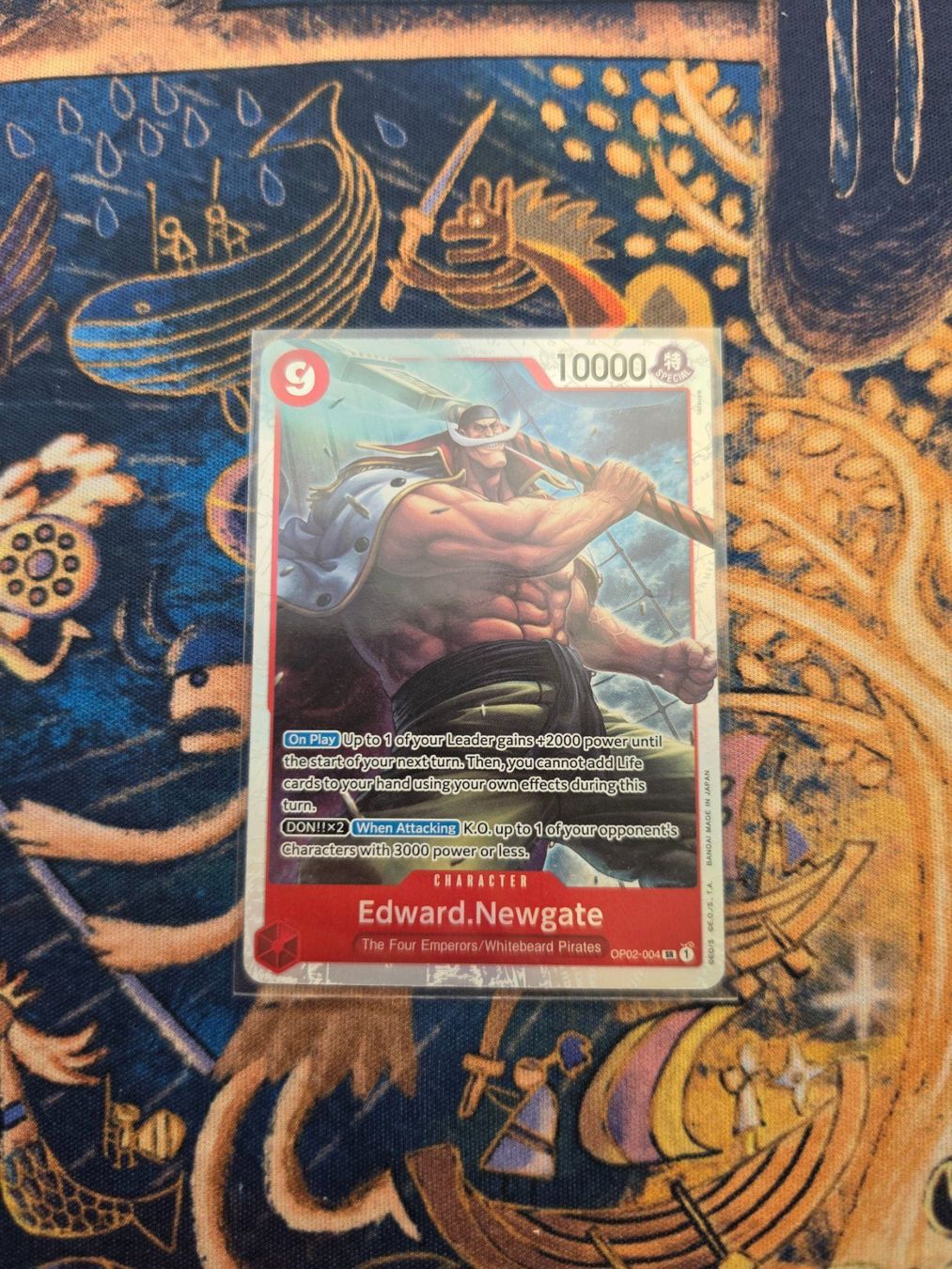 Bandai Carte collezionabili: Edward. Newgate OP02-004 – Usato da Genestrerio venduto da AM_98