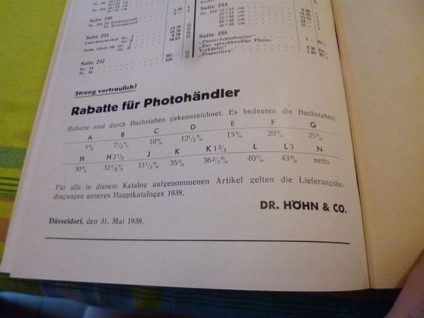 Documenti: Optik Technik Nachtrag zum Hauptkatalog – Usato da Luzern venduto da leseratte24 8