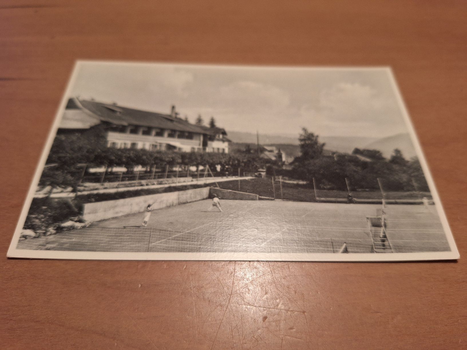 Cartoline postali: Alte Ansichtskarte Evilard Hotel des 3 sapins – Usato da Sargans venduto da nicsam1815
