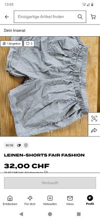 Leinenshorts Fairfashion