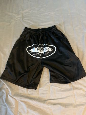 Schwarze Corteiz Hose