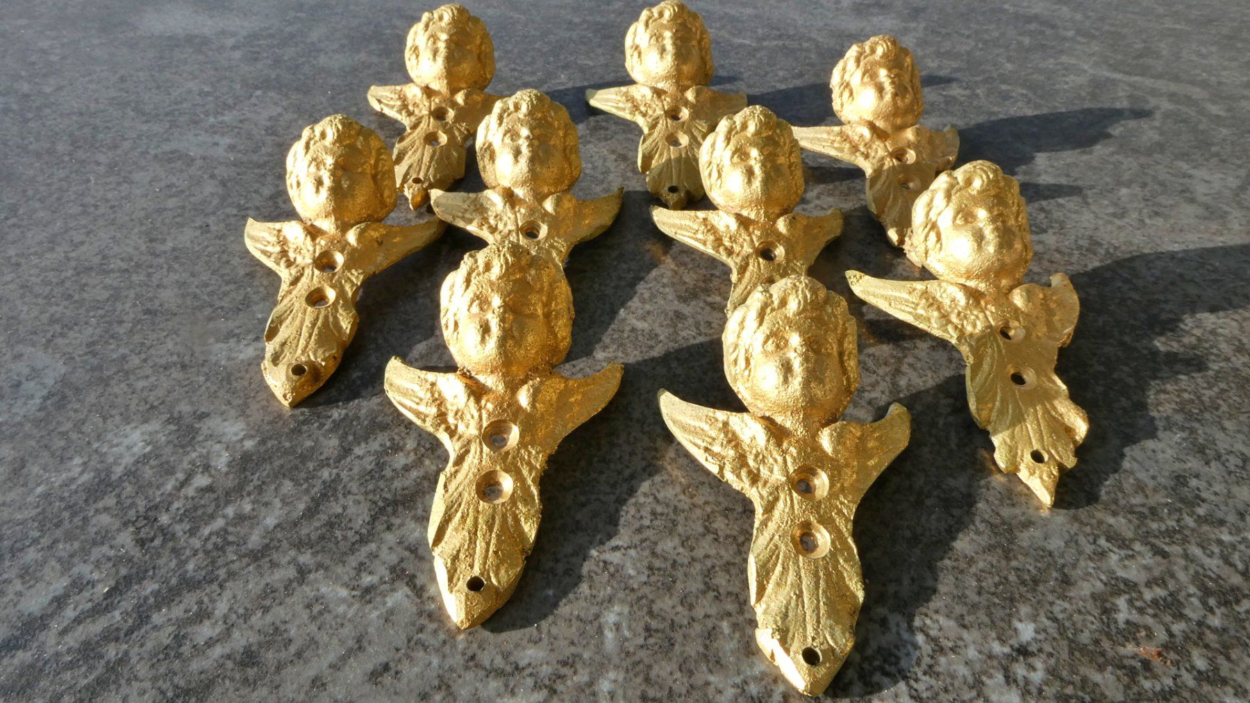Statuette: Messingengel; 9 Stück – Usato da Rubigen venduto da OPERNFREUND 4
