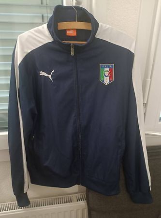 Veste de survêtement officielle Italie FIGC Puma 2004-2006