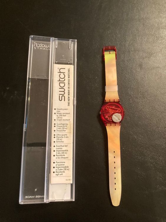 Swatch Orologi: SWATCH Neu ungetragen – Nuovo e nell'imballaggio originale da Wilderswil venduto da Feldbach 3