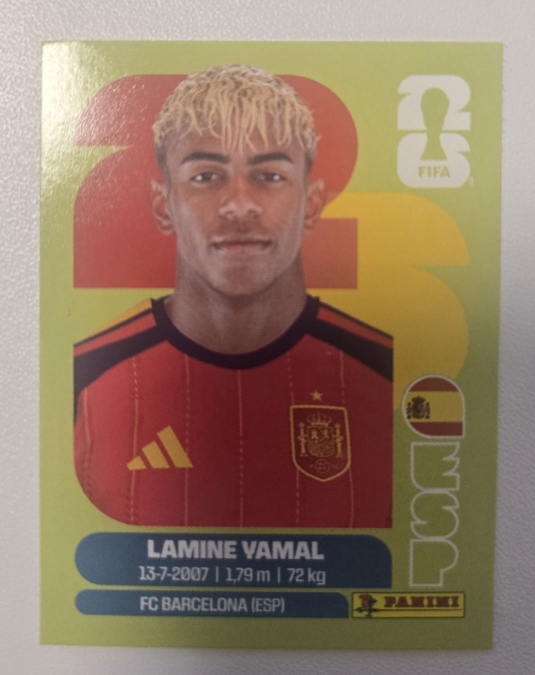 Panini Carte collezionabili: Panini FWC 26 - YAMAL- – Usato da Wila venduto da Flashing_D