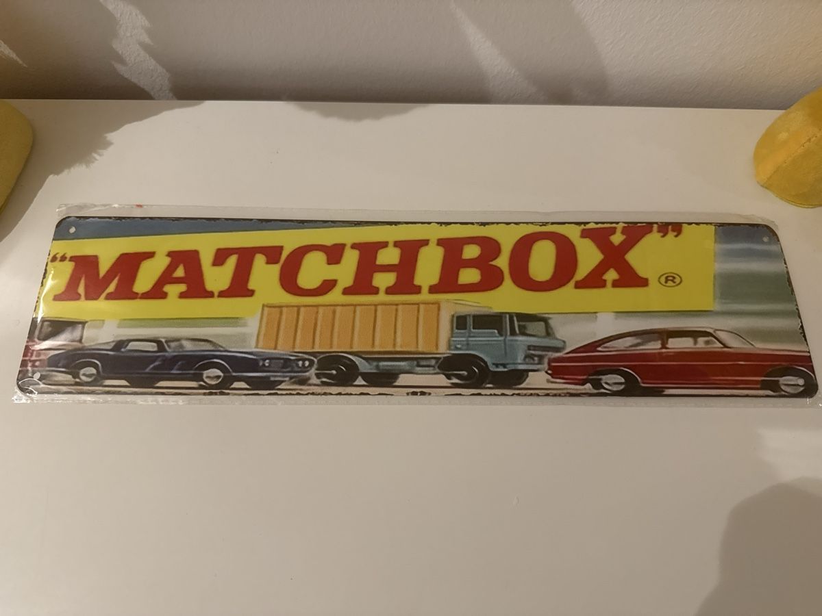Ecriteaux: Matchbox Blechschild Replika – Neuf avec emballage d'origine à Basel par Zomeg
