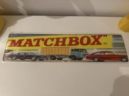 Matchbox Blechschild Replika