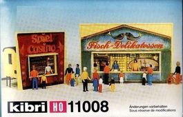 Neu Kibri H0 11008 zwei Schausteller Kirmes Chilbi Jahrmarkt