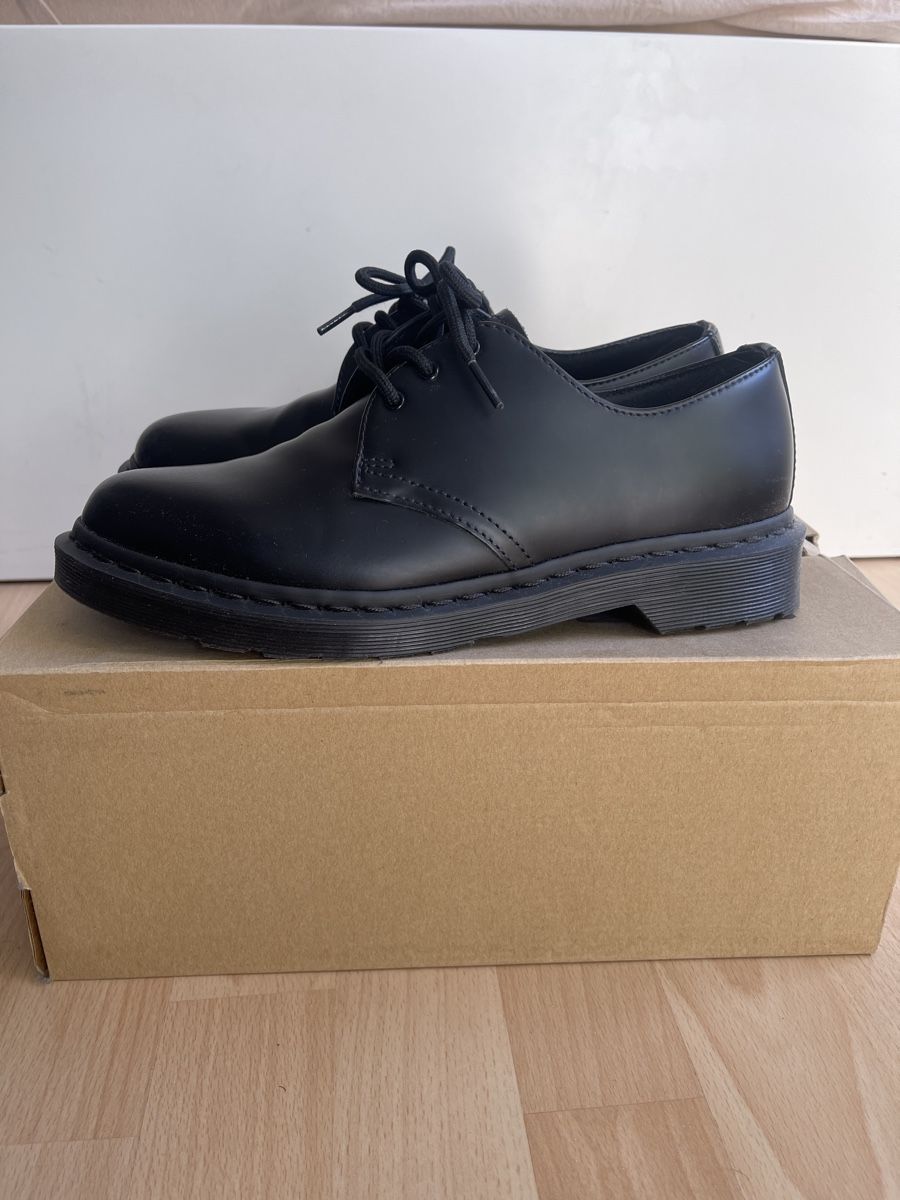 Scarpe da uomo: Dr. Martens 1461 VIRGINIA - Derbies - mono black – Nuovo (secondo la descrizione) da Neuchâtel venduto da ajn_x679 1