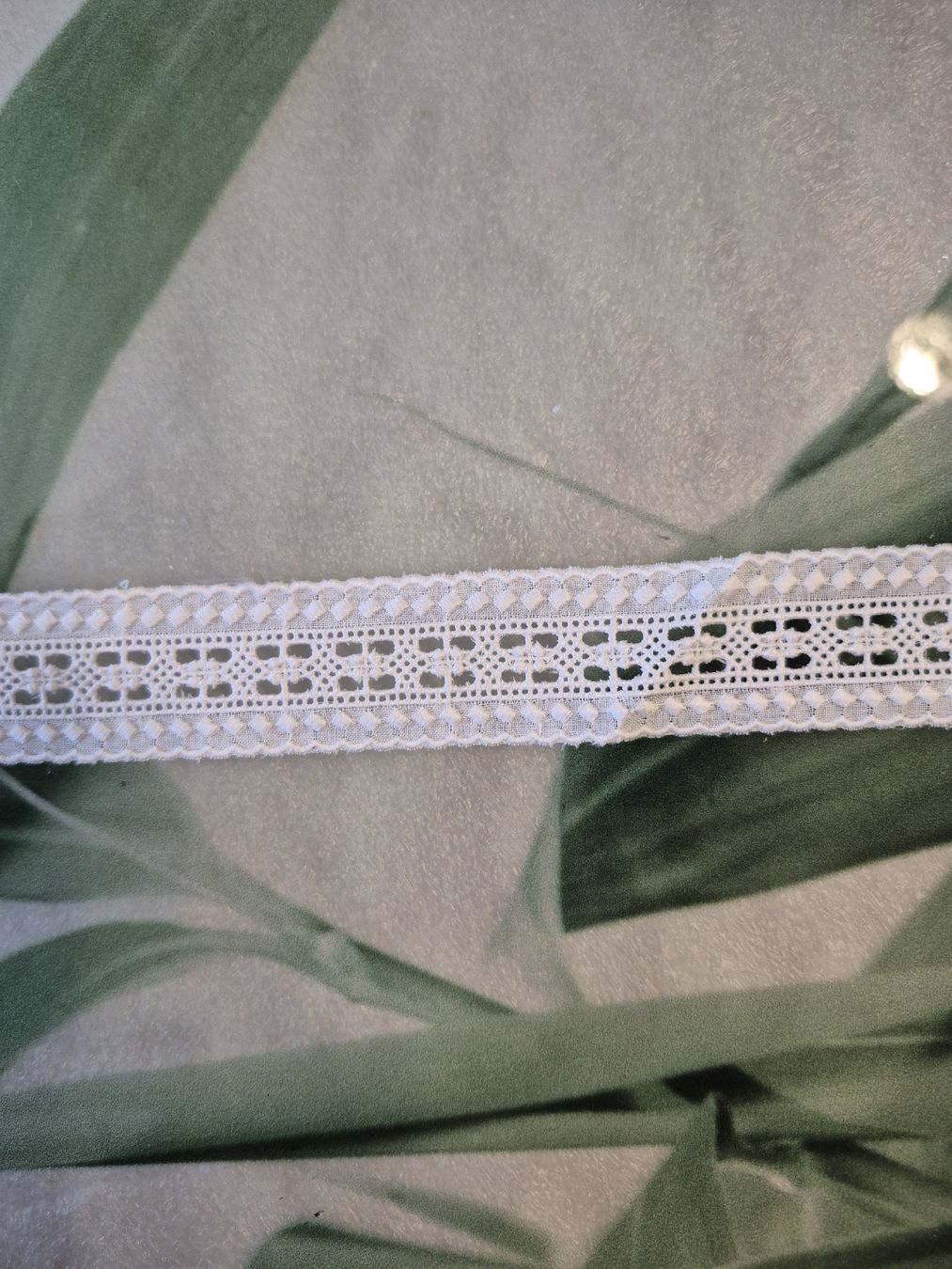 Tissus: dentelle blance  – Neuf avec emballage d'origine à Obermumpf par Dadacaramel 1