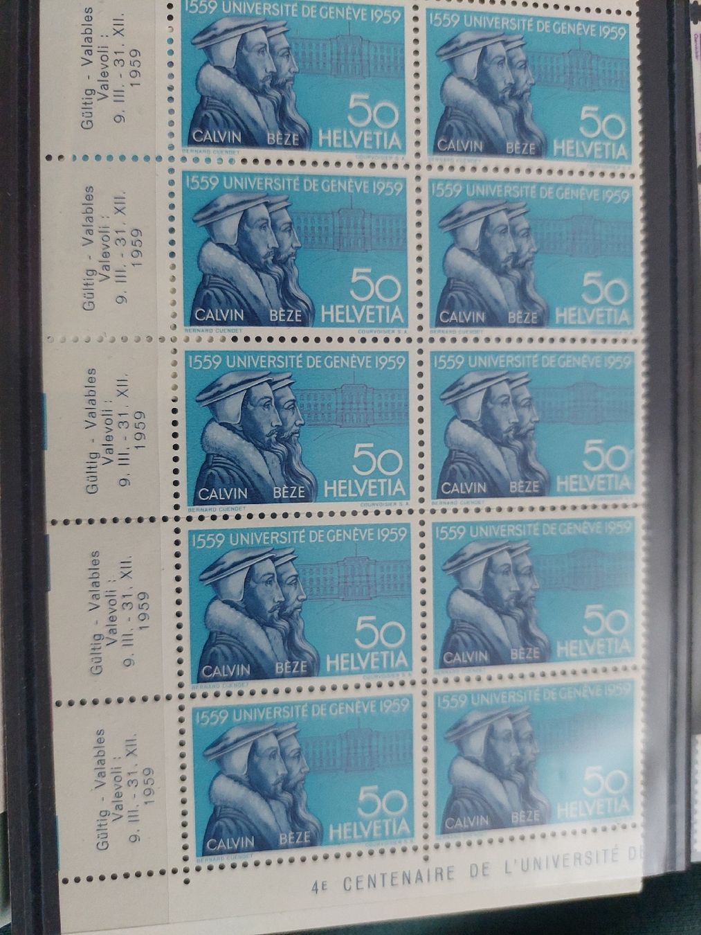 Tutti i francobolli: Timbres suisses neufs  – Nuovo (secondo la descrizione) da Le Locle venduto da wchs 1