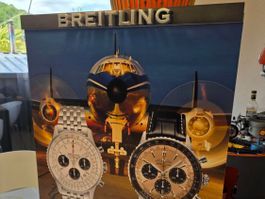 ORIGINAL BREITLING WERBEAUSSTELLER/WANDBILD