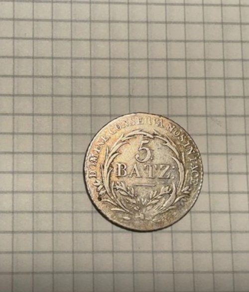 Tutti le monete: 5 Batzen 1816 – Usato da Oberriet SG venduto da Desmanthus 1