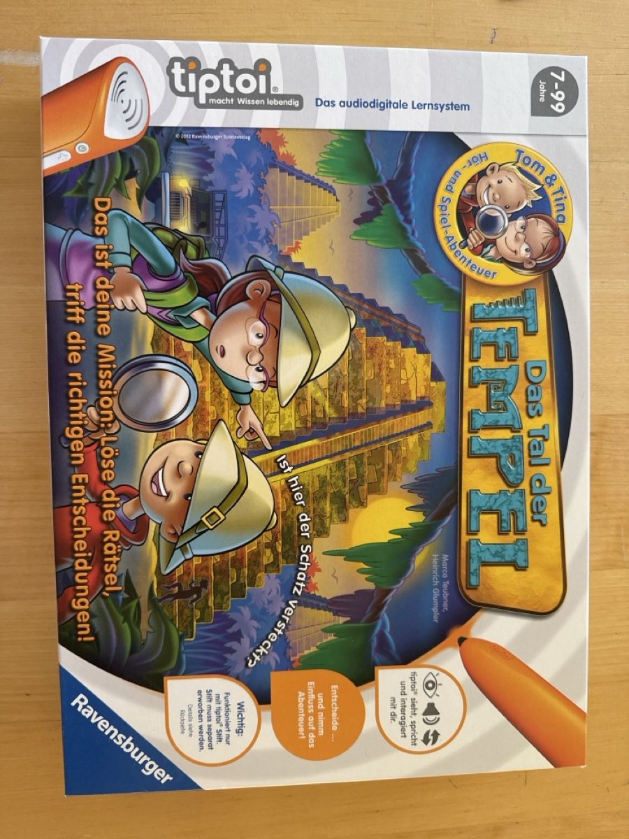 Tiptoi Giochi: Tiptoi Spiel Das Tal der Tempel – Usato da Menziken venduto da xirixs