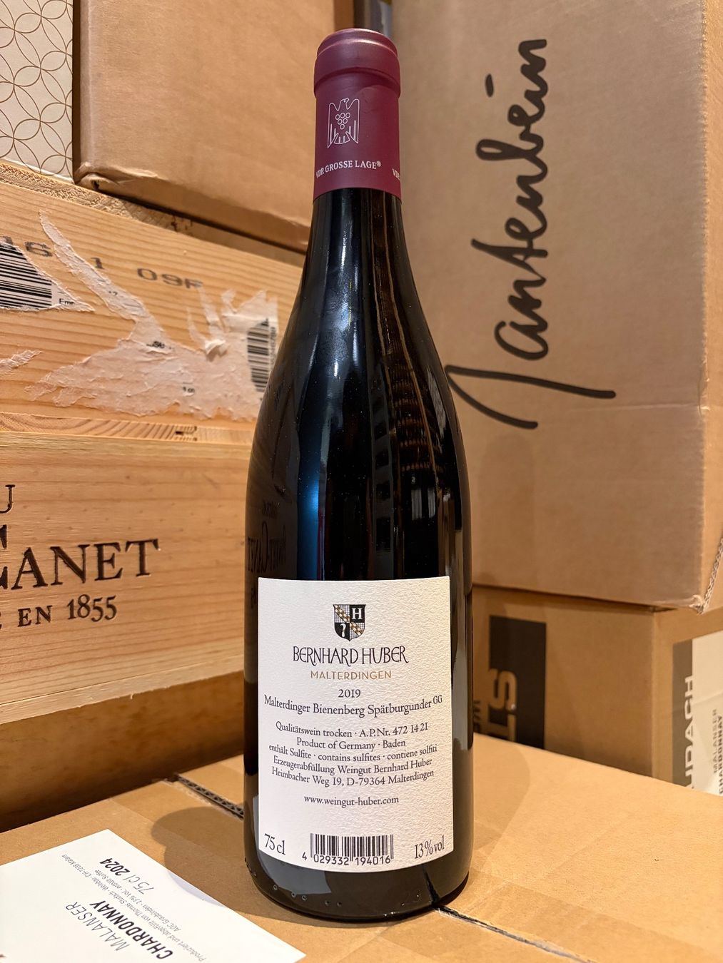 Vins: Bernhard Huber Bienenberg GG 2019 – Neuf avec emballage d'origine à Liestal par Rockthat 3
