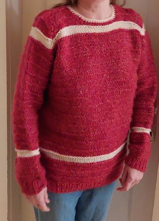 Strickpullover, handgemacht