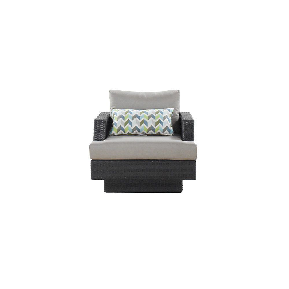 Set di tavolo e panche: Rattanlounge MELBI inkl. Abdeckung - Anthrazit – Nuovo e nell'imballaggio originale da Wallenwil venduto da toesstal-vertrieb 5