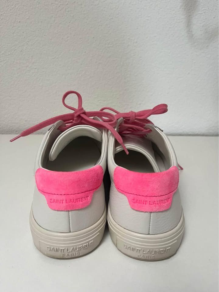 Saint Laurent Damenschuhe: Saint Laurent Leather Sneakers (37) – Gebraucht aus Kilchberg ZH von deedee3 1