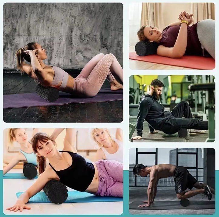 Dispositivi per massaggi: 33cm Yoga Schaumstoff Massagerolle – Nuovo e nell'imballaggio originale da Geneve venduto da Titi2008 5