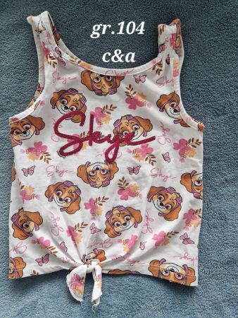 Kurzarm Shirt grösse 104 Paw Patrol Skye