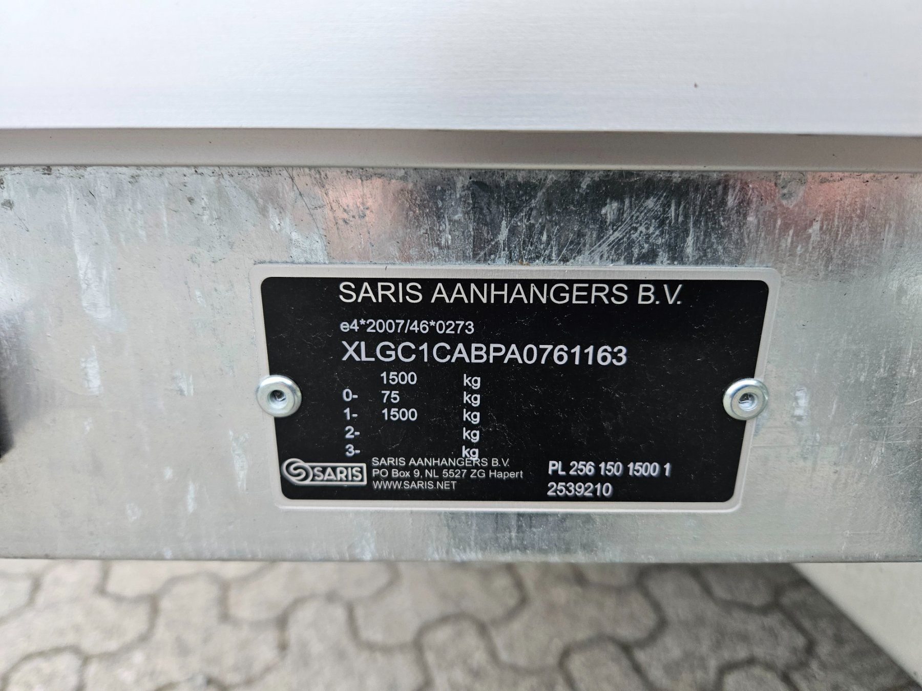 Saris Rimorchi: Saris Anhänger – Nuovo (secondo la descrizione) da Alpnach Dorf venduto da marlis64 5