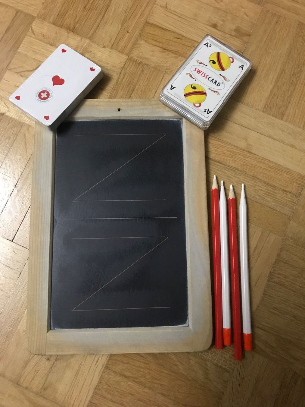 Giochi: „Jass-Set“ mit Teppich – Usato da stäfa venduto da brandy66 1