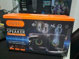 Neue Gamer PC RGB PC Lautsprecher mit USB