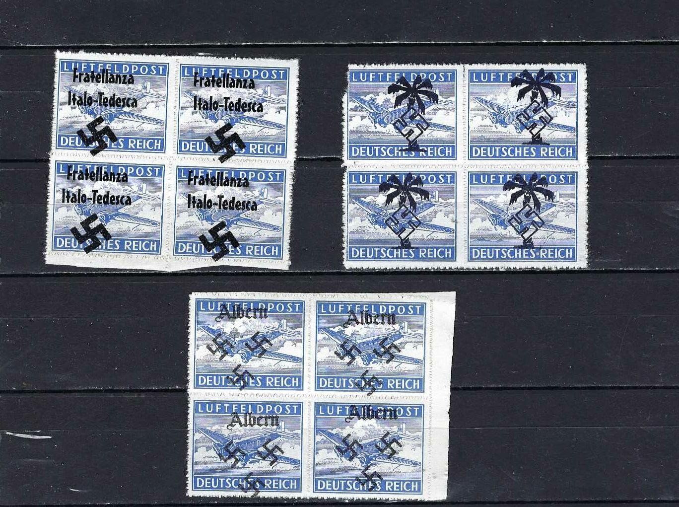 Alle Briefmarken: Luftfeldpost mit Aufdruck ** – Neu und originalverpackt aus Lindau von Rickie123